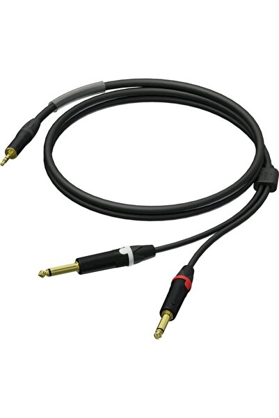 PROCAB Cablu PRA713/3 3,5 mm stereo - 2 x 6,3 mm Jack mono - UltraFlex™ 3 m