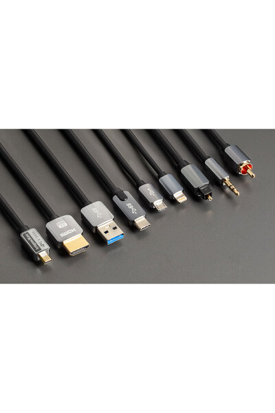 Kruger&Matz Cablu Jack 3.5mm - Jack 3.5mm 1m argintiu (KM0312P)