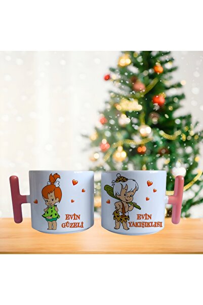 Ghostbastır Stone Age Coffee Cup Set for Children 017