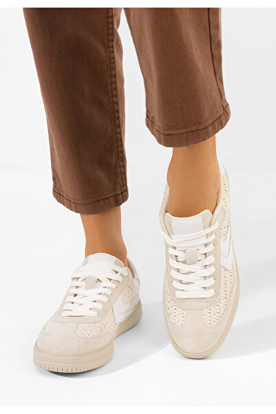 B T Shoes Sneakers dama piele Somia camel