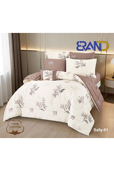 BRANDER مفرش صيفي قطن 100% قطع -مقاس 250*230