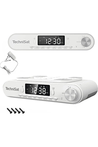 TECHNİSAT Radio de bucătărie încastrat KitchenRadio bia≈Çy