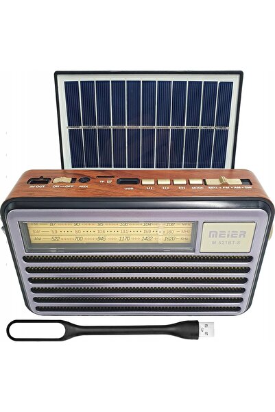 VEGA Radio portabil Liwa Retro cu panou solar violet
