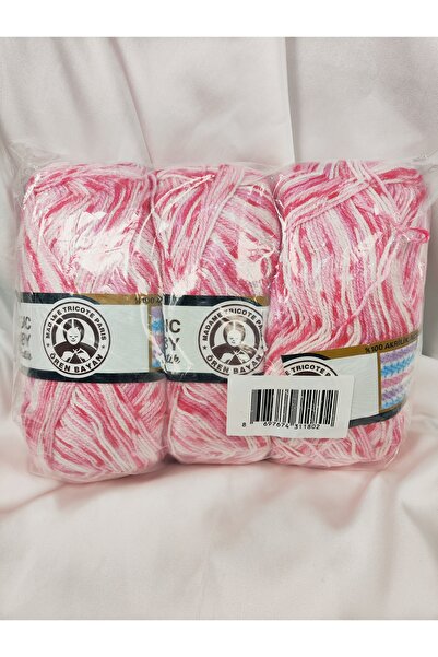 Ören Bayan Magi̇c Baby Ebruli Hand Knitting Yarn (3 Pieces) - Color: 411