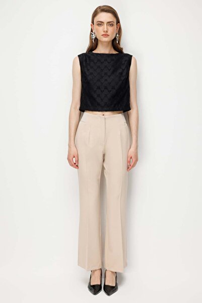 Ekol Flared Elastic Pants