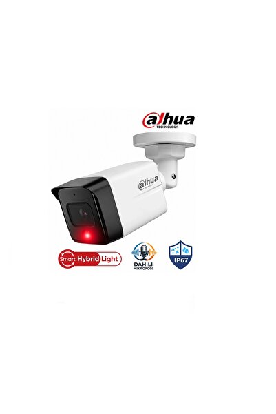 Midcom Dahua Smart Hibrit Led Sesli IP Bullet Güvenlik Kamera 2MP 2.8MM (IPC-HFW1230TC1-SA)