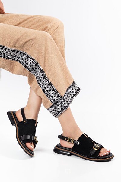 SUİNS SHOES Γυναικεία σανδάλια Suins Zilaty Model Suede