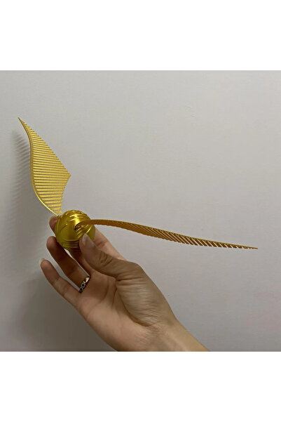 DESİGN Harry Potter Efsanesi Masanızda: Esnek Kanatlı Golden Snitch Figürü