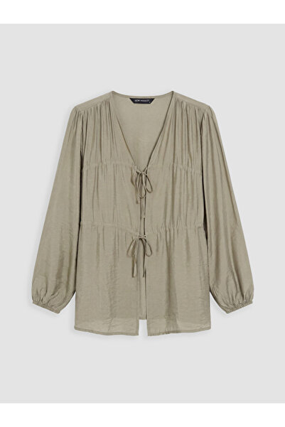 LC Waikiki Timeless Clothing & Timeless Choices Women's Kimono with V-Front T...