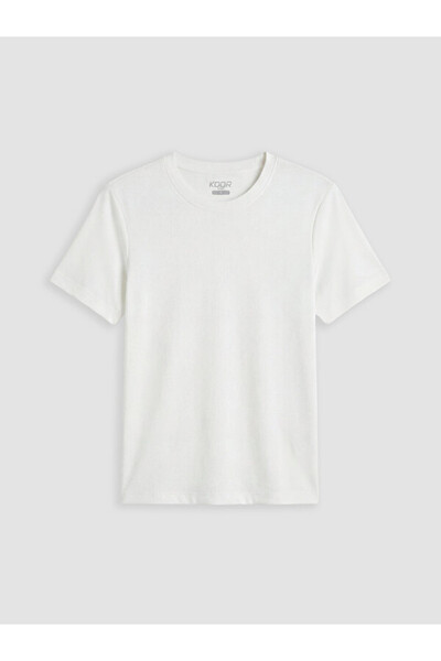 LC Waikiki Tricou sport pentru femei Sparkly Choices Zero Roba Yaka de la Shi...