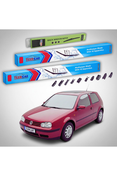 TEAMCAR Чистачки Фолксваген Голф 4 3 врати 2002-2003 |   Преден и заден компл...