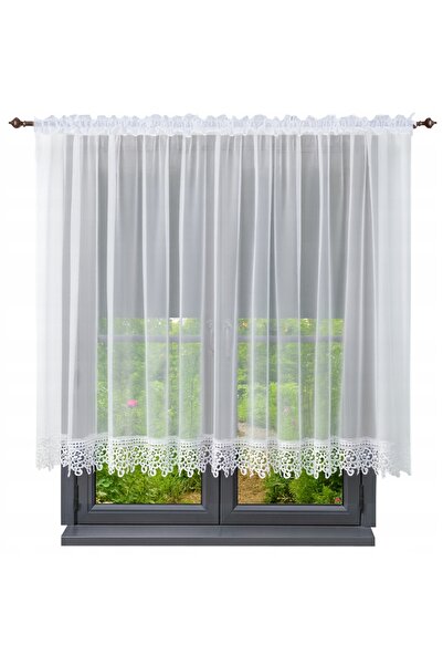 NOW-ART Cortină Gata Cu Dantelă, 200x160, Poliester, Design Elegant, Calitate...