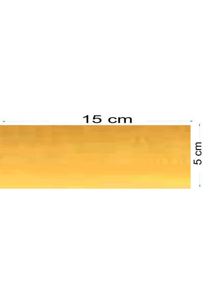 sıradışıhediyem Metal pentru sublimare de culoare aurie, gata de imprimare, 1...