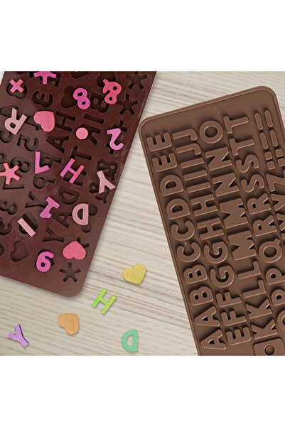 Zorix 2-Piece Silicone Set Birthday Cake Decorations, Cooking Chocolate Molds...