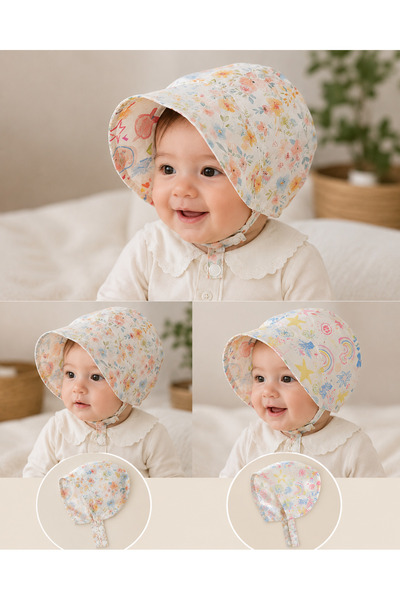 greenmoss Double-Sided Summer Baby Hat / Beanie