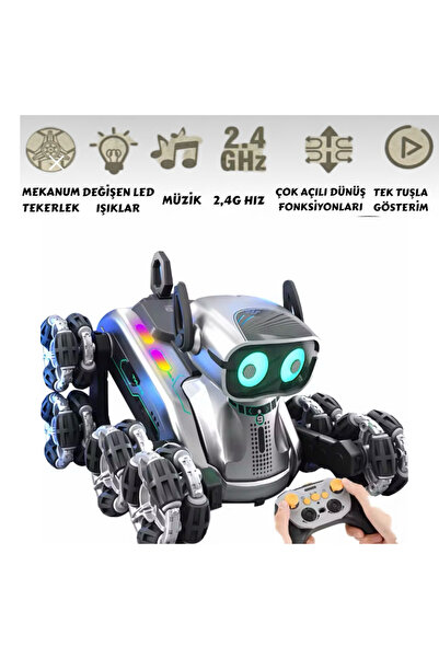 DİĞER1111 Akrobatik Hareketli Uzaktan Kumandalı Robot Köpek