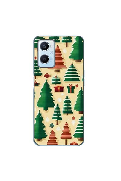 OEM Husa compatibila cu Oppo A96 4G Silicon Gel Tpu Model Pixel Art Christmas...