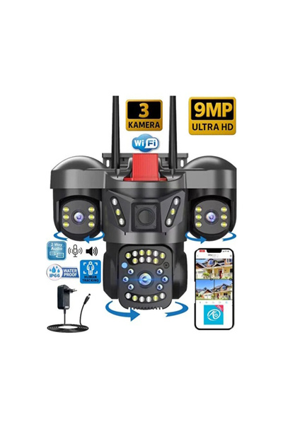 O-KAM PRO O-Kam 5011 3 Lens Wifi Ptz Kamera