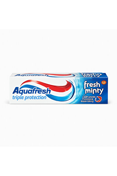 Aquafresh أكوافريش حماية ثلاثية منعشة بنكهة النعناع 125 مل | triple protectio...