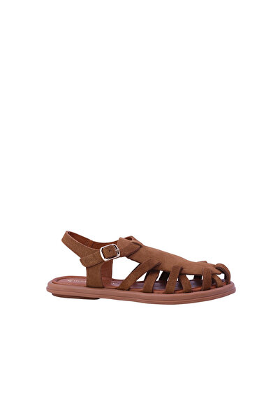 Hobby Women's Flat Sandals with Buckle