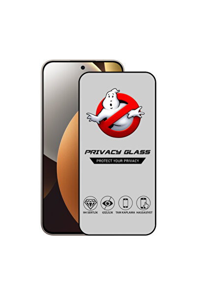 CaseArt Xiaomi Redmi Note 15 Pro 5G ile Uyumlu Tam Kaplayan Privacy Hayalet T...