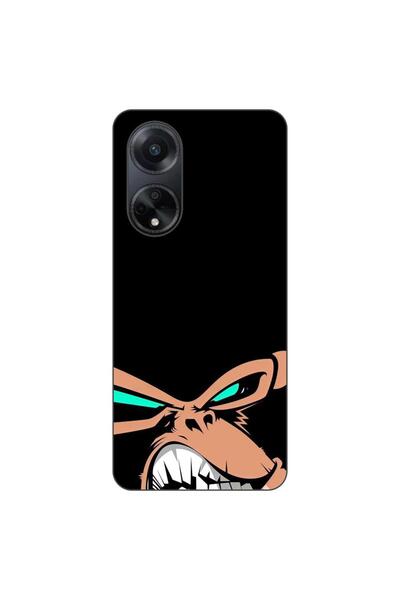 OEM Husa compatibila cu Oppo A98 5G Silicon Gel Tpu Model Angry Monkey