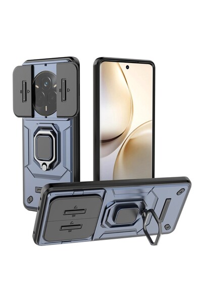 sscase Sliding Camshield Σκληρή Θήκη με Δαχτυλίδι Blue (Realme 14 Pro 5G)