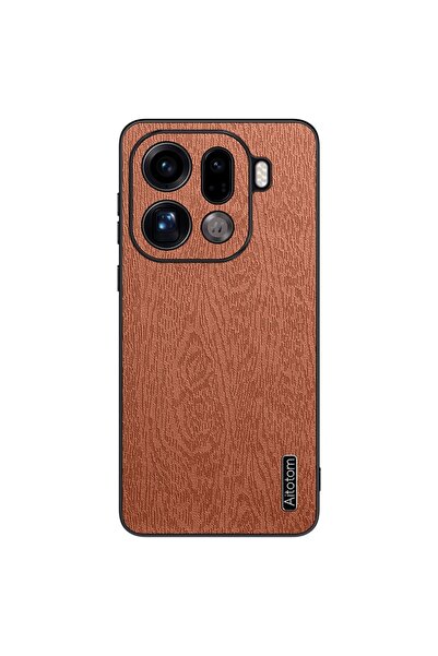 sscase Wood Σκληρή Θήκη Brown (Oppo Find X9 Pro 5G)