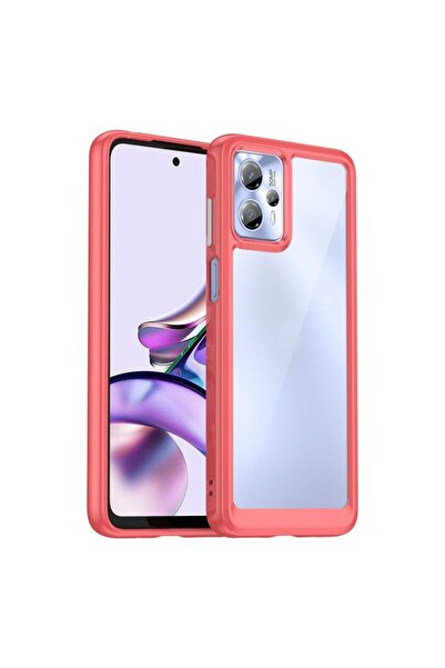 sscase Colorful Series Θήκη Σιλικόνης Red (Motorola Moto G13 / G23)