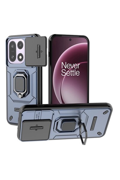 sscase Sliding Camshield Σκληρή Θήκη με Δαχτυλίδι Blue (OnePlus 15 5G)