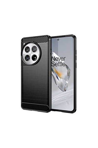 sscase Brushed Carbon Θήκη Σιλικόνης Black (OnePlus 12 5G)