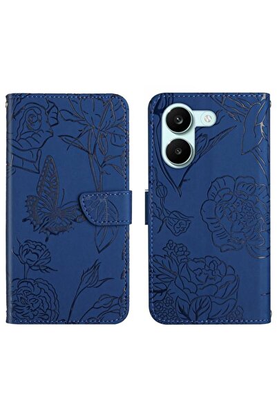 sscase Butterfly Θήκη Πορτοφόλι Blue (Xiaomi Poco X8 Pro 5G)
