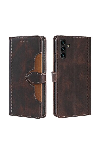 sscase India Θήκη Πορτοφόλι Brown (Samsung Galaxy A04s)