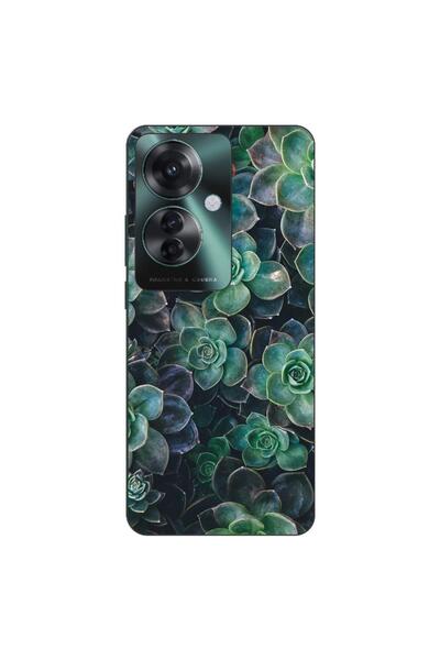 OEM Husa compatibila cu Oppo Reno11 F 5G Silicon Gel Tpu Model Flori de Stanca