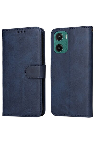 sscase Basic Θήκη Πορτοφόλι Blue (Motorola Moto E15 / G05)