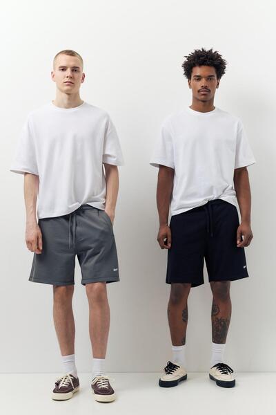 Pull & Bear 2'li STWD jogger bermuda paketi