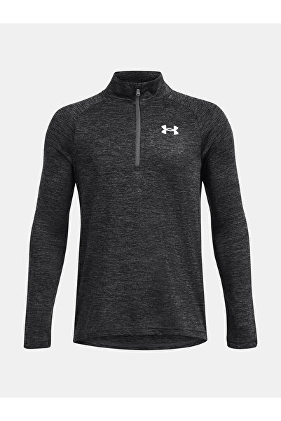 Under Armour Tricou băiețesc UA Tech 2.0 1/2 Zip - Gri