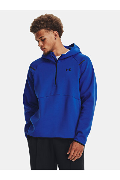 Under Armour Mikina UA Unstoppable Flc Hanorac-Albastru