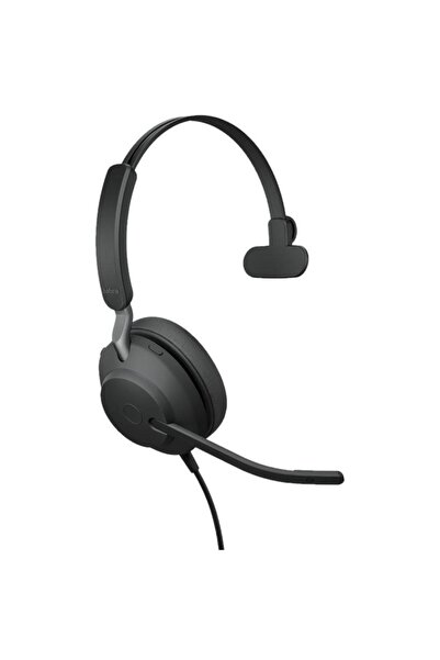 Jabra Căști cu fir Evolve2 40 UC Mono pentru Call Center, Microfon cu braț, U...
