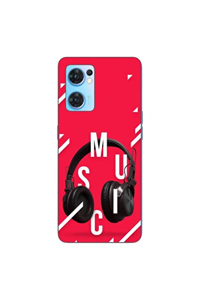 OEM Husa compatibila cu Oppo Reno7 5G Silicon Gel Tpu Model Music Headphones