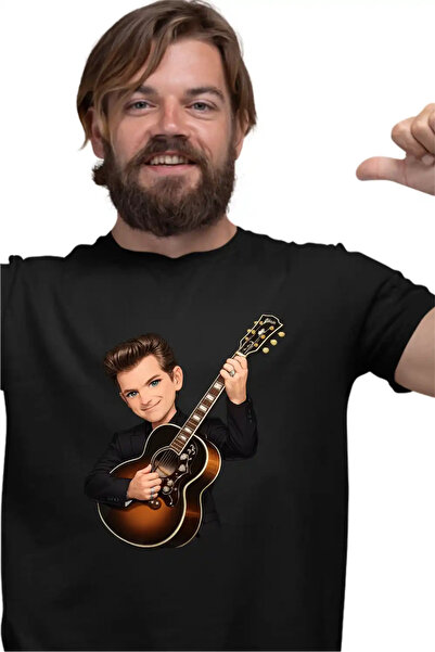 OEM Ανδρικό T-shirt Κρις Άιζακ Κιθάρα