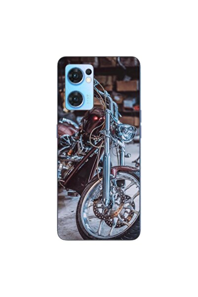 OEM Husa compatibila cu Oppo Reno7 5G Silicon Gel Tpu Model Harley Garage