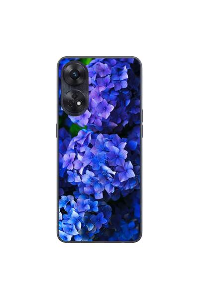 OEM Husa compatibila cu Oppo Reno8 T 4G Silicon Gel Tpu Model Hortensii