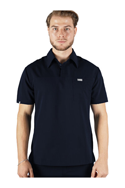 VITA UNIFORM Polo Yakalı VITA Scrubs Medikal Forma Erkek Üst Giyim