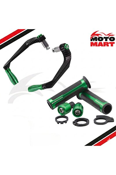 motomart+ Bajaj Dominar 400 Elcik Ve Manet Koruma Set-Yeşil-Ma30177