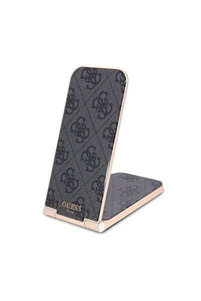 Guess Ασύρματος Φορτιστής Κινητού Τηλεφώνου Qi Pad 15W Μαύρο GUDCFAL4PEGK