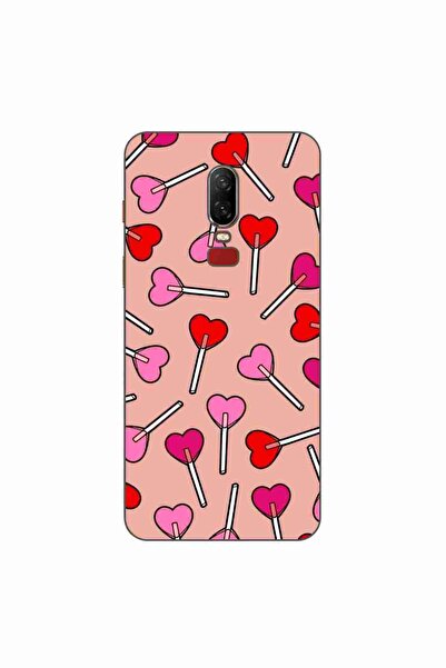 OEM Husa compatibila cu OnePlus 6 Silicon Gel Tpu Model Valentines Heart Loli...