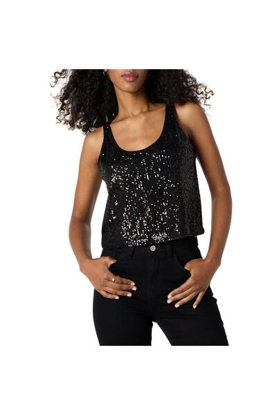 The Drop Women's tank top with sequins