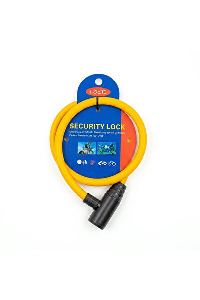 LOCK Antifurt Bicicleta Cablu cu Cheie 80cm, 2 Chei Incluse, Trotineta Scuter...