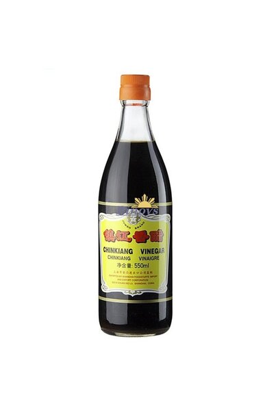 Guri Chinkiang Black Vinegar 550 ML | Siyah Sirkes, Geleneksel Çin Sirkesi, F...